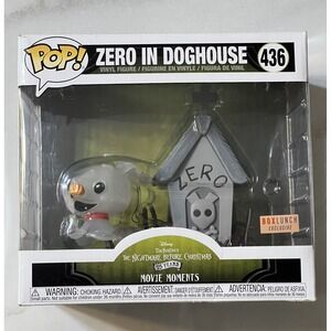 Funko Pop The Nightmare Before Christmas Zero in Doghouse 436 Boxlunch Exclusive